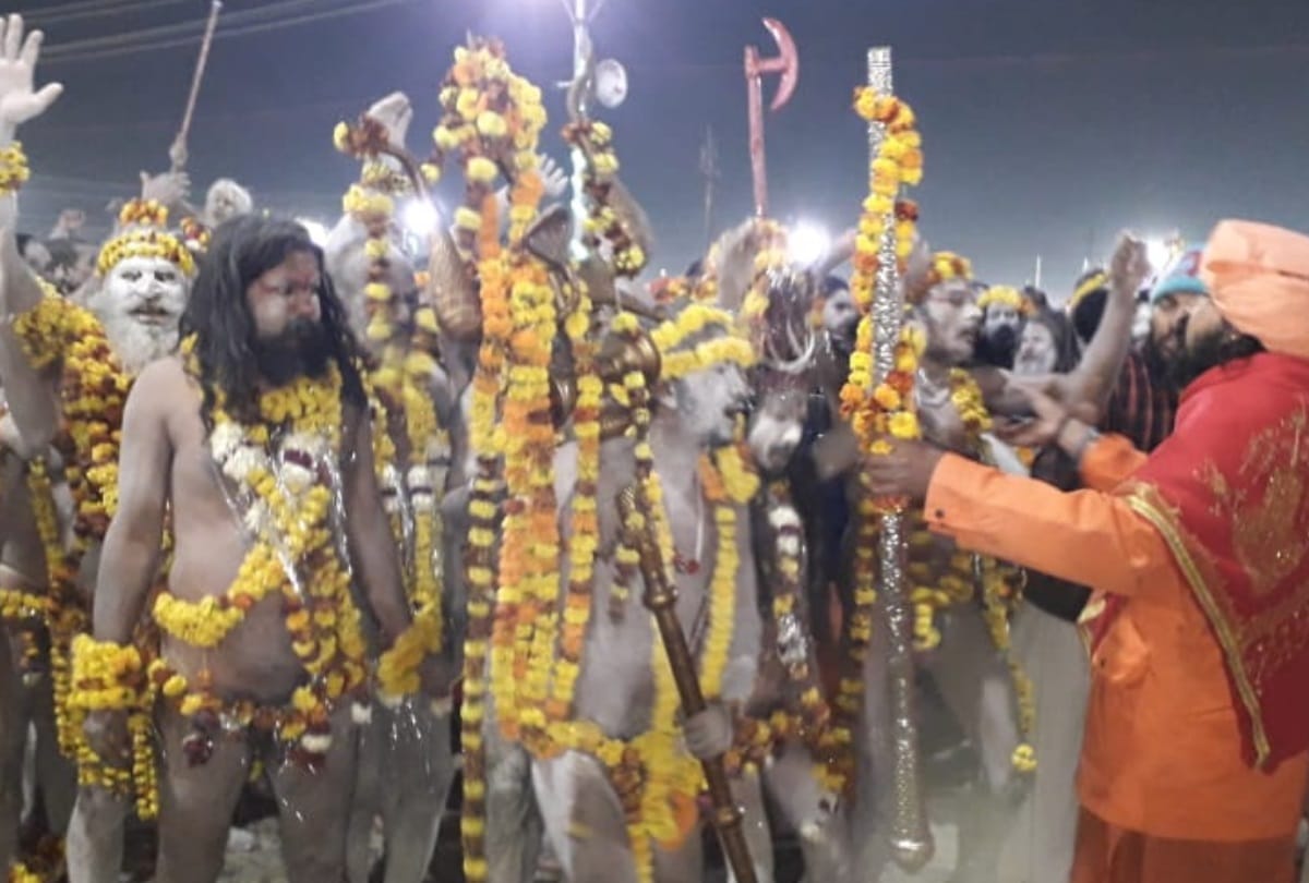 Worship start after shahi snan in kumbh mela