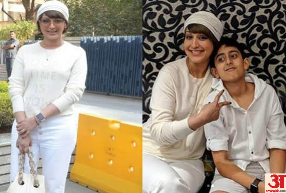 Sonali Bendre bonds over books with her son Rocky Behl