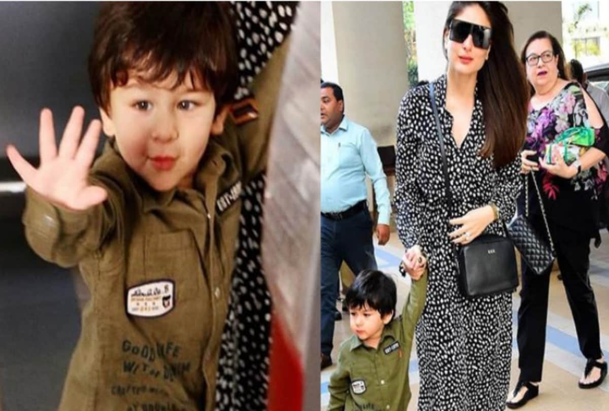Taimur Ali Khan Photos blue dragon tattoo at bestie birthday