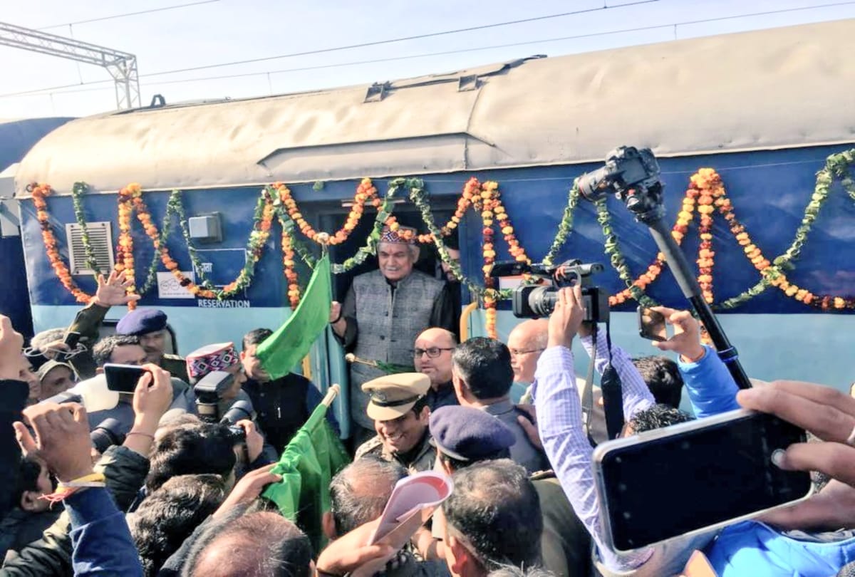 Shakti Peeth of himachal will link with the broad gauge rail line