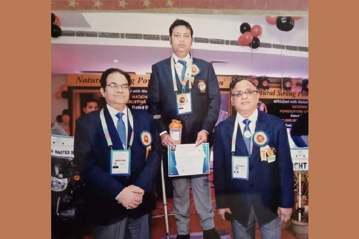 National Power Lifting Bench Press champion vikram kem aims for world championship in slowakia