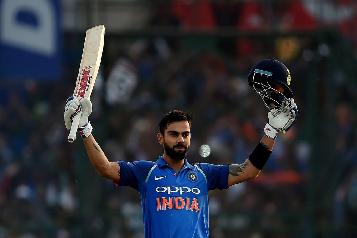virat kohli will hit 100 international centuries if he remains fit says azharuddin