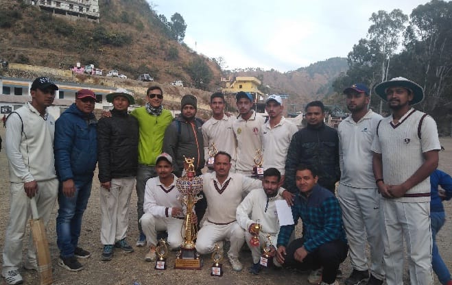 KHARGAON TEAM Wins State Level Cricket Tournament