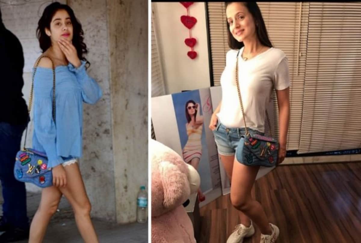 Ameesha Patel copies Janhvi Kapoor bag and its cost is Rs 2 lakh