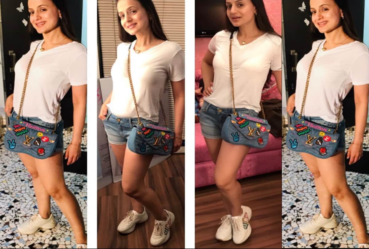 ameesha patel share a video shoot on social media viral