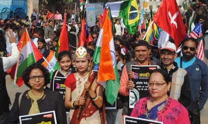 Atithi Devo Bhava Awareness Rally By Amar Ujala In Kashi