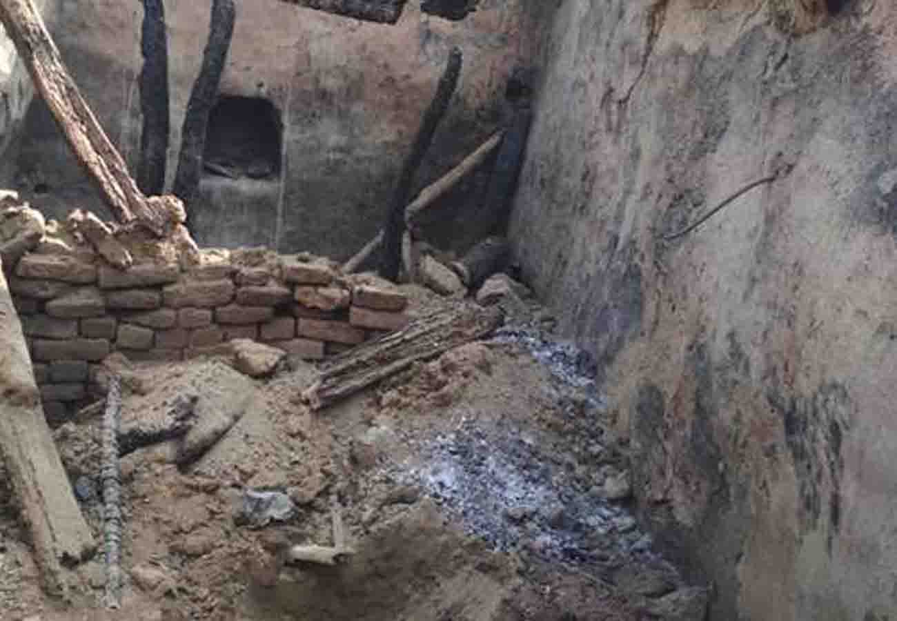 lpg cylinder blast in shivrajpur