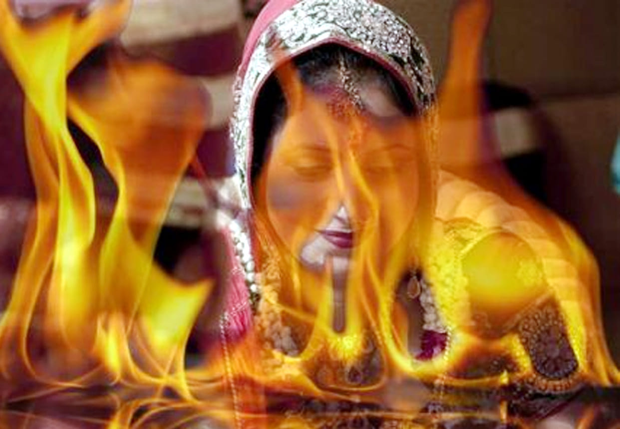 Girl killed after marriage for dowry