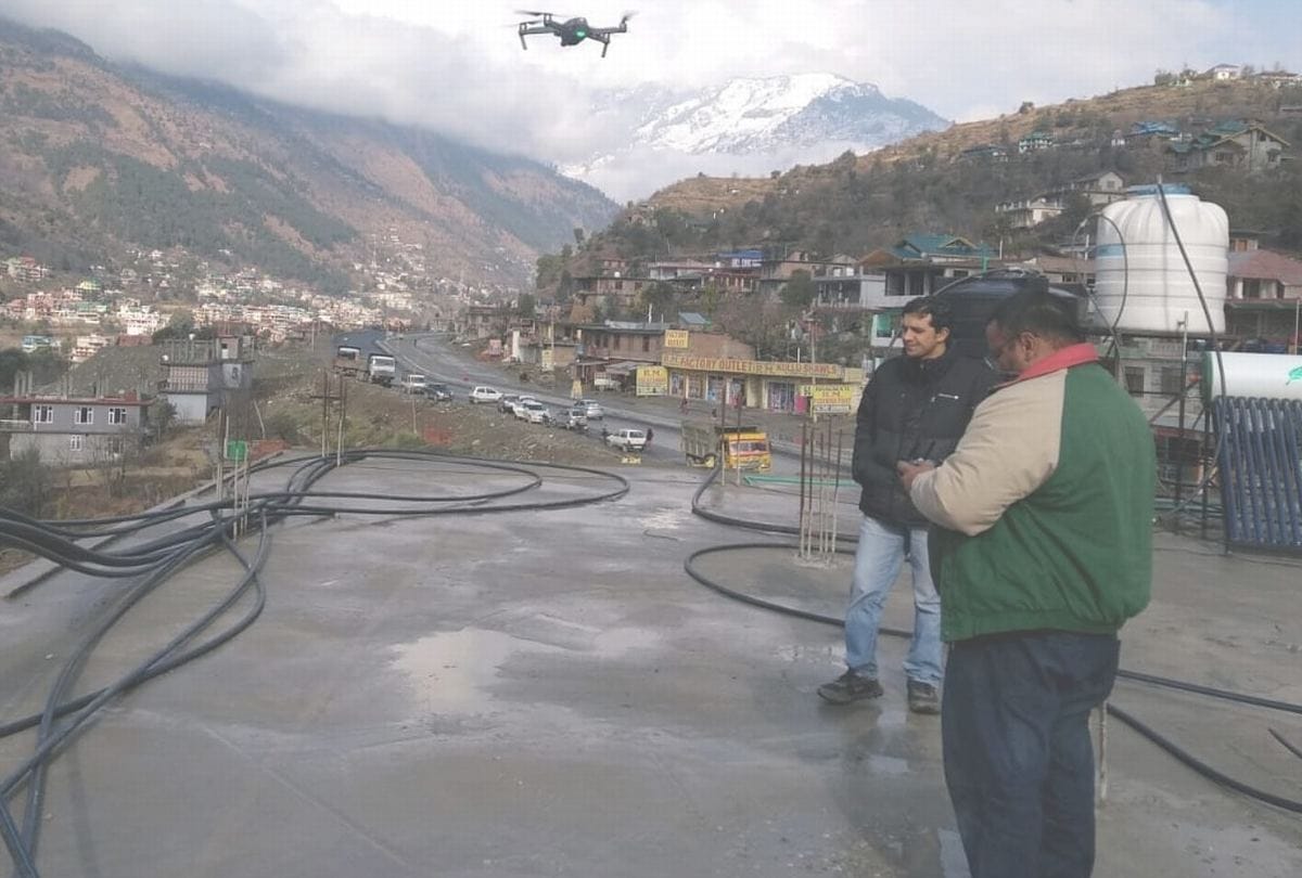 Now Drone will monitor seven rivers of Himachal Pradesh