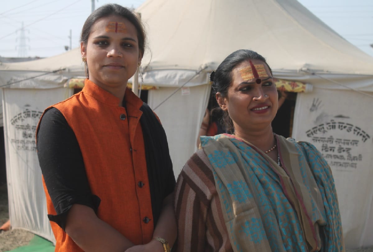 The color of faith shown in kinnar akhada