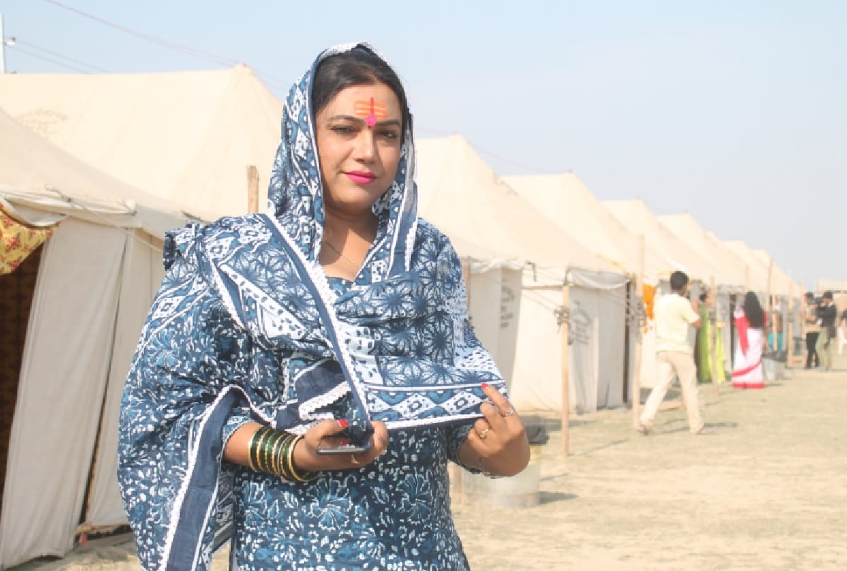 The color of faith shown in kinnar akhada