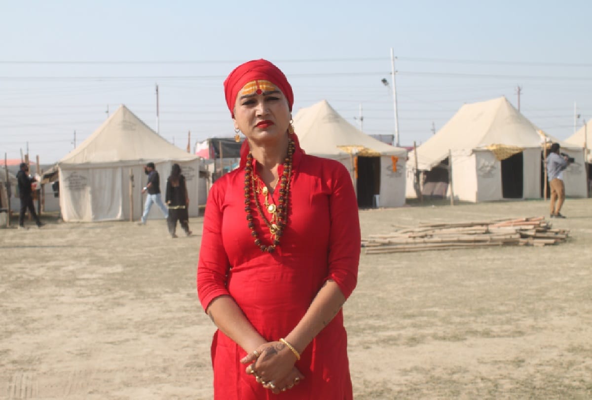 The color of faith shown in kinnar akhada
