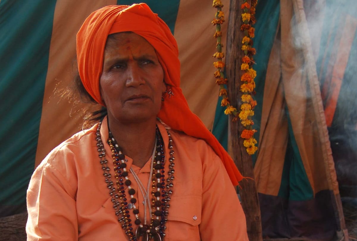Kumbh Mela 2019:A different and wonderful world of Lady monk established on sangan coast