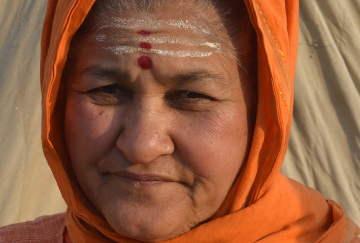 Kumbh Mela 2019:A different and wonderful world of Lady monk established on sangan coast