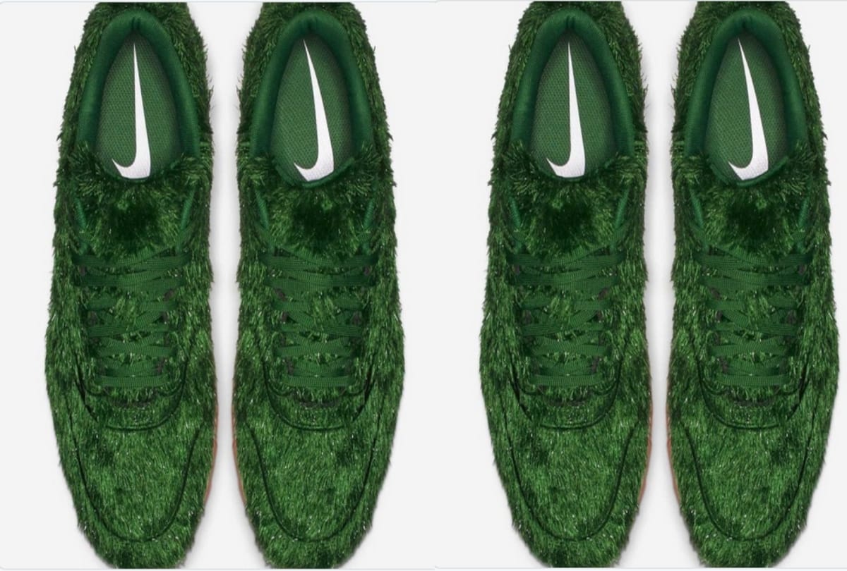 Would you like to wear these Nike grass shoes