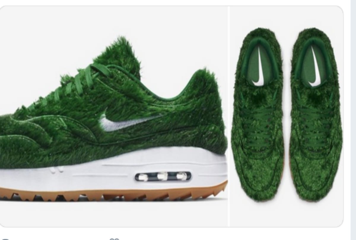 Would you like to wear these Nike grass shoes