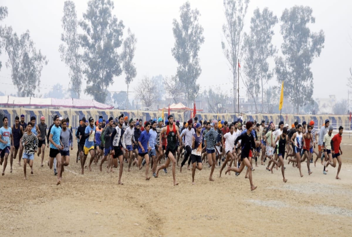 683 youth cleared ground test Obstacle for army recruitment in una himachal
