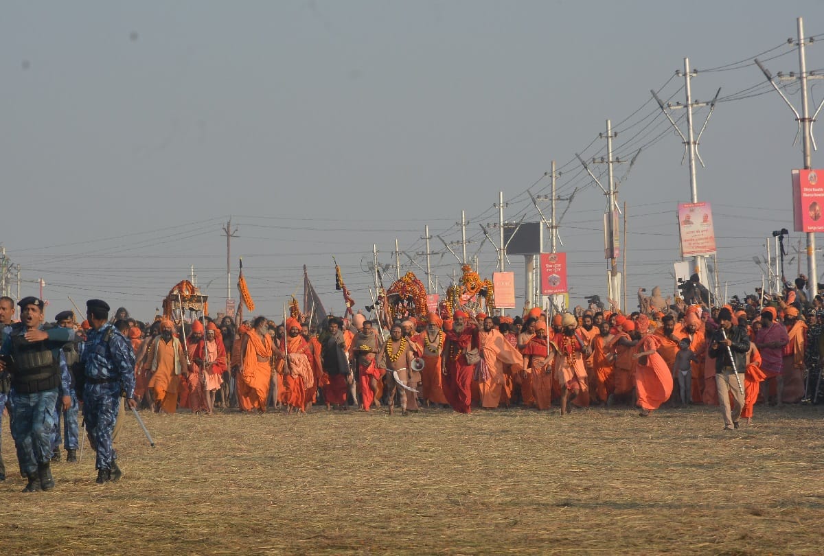 kumbh 2019: time fixed for all akharas on dusra shahi snan mauni amvasya