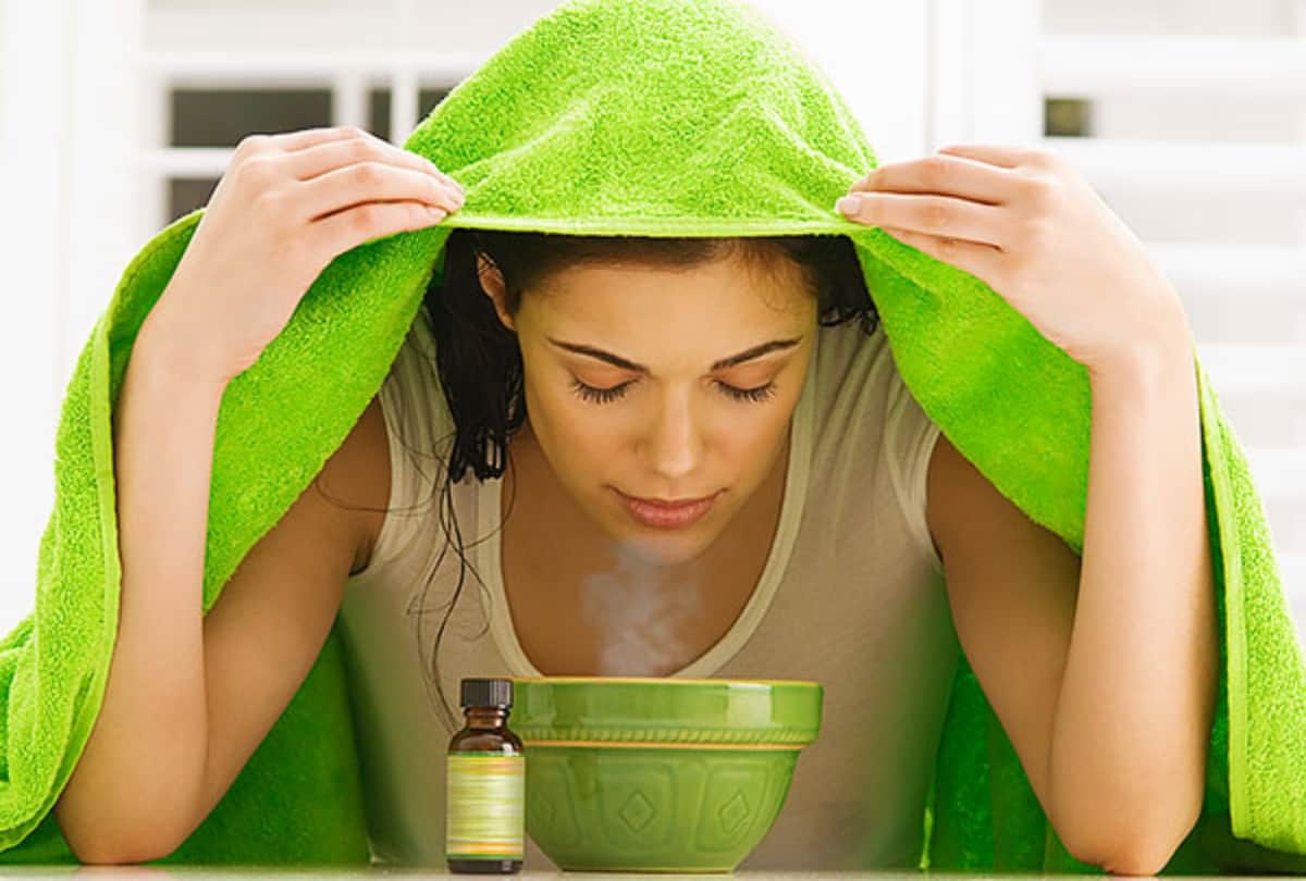 take steam is good for skin in winter