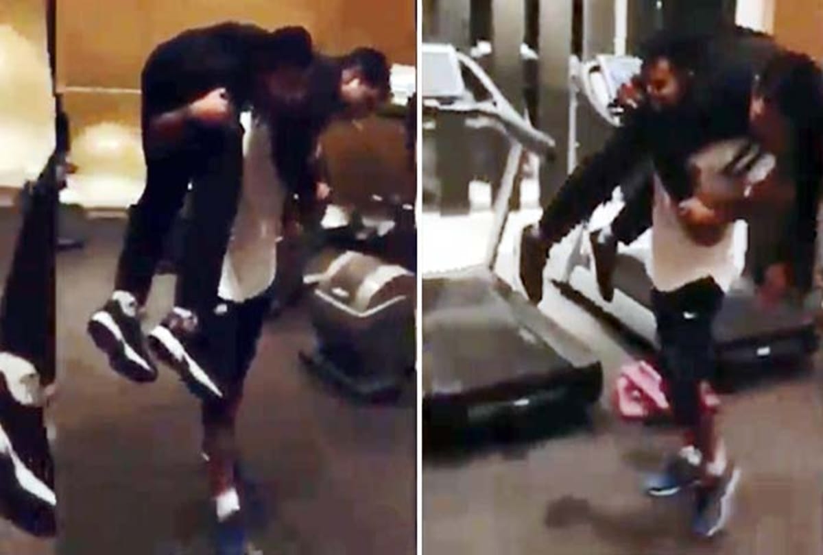 VIDEO: Suresh Raina sets Fitness Goals, lifts his friend on back