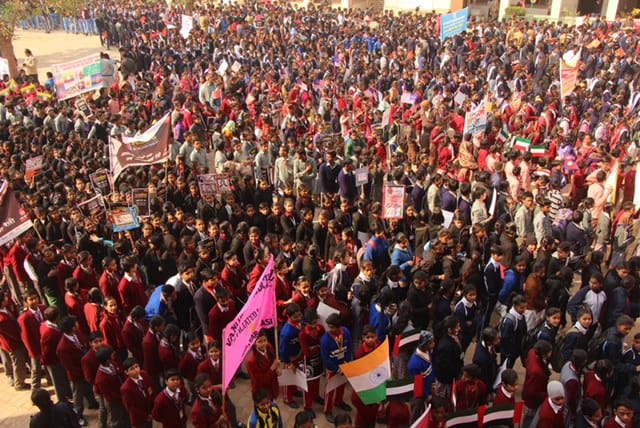 Atithi devo bhava awareness rally by amar ujala in varanasi