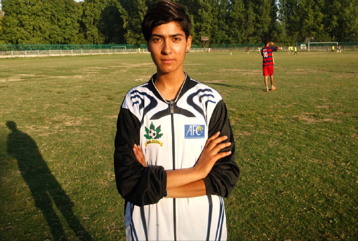 Meet Nadia Nighat Kashmir's first woman football coach