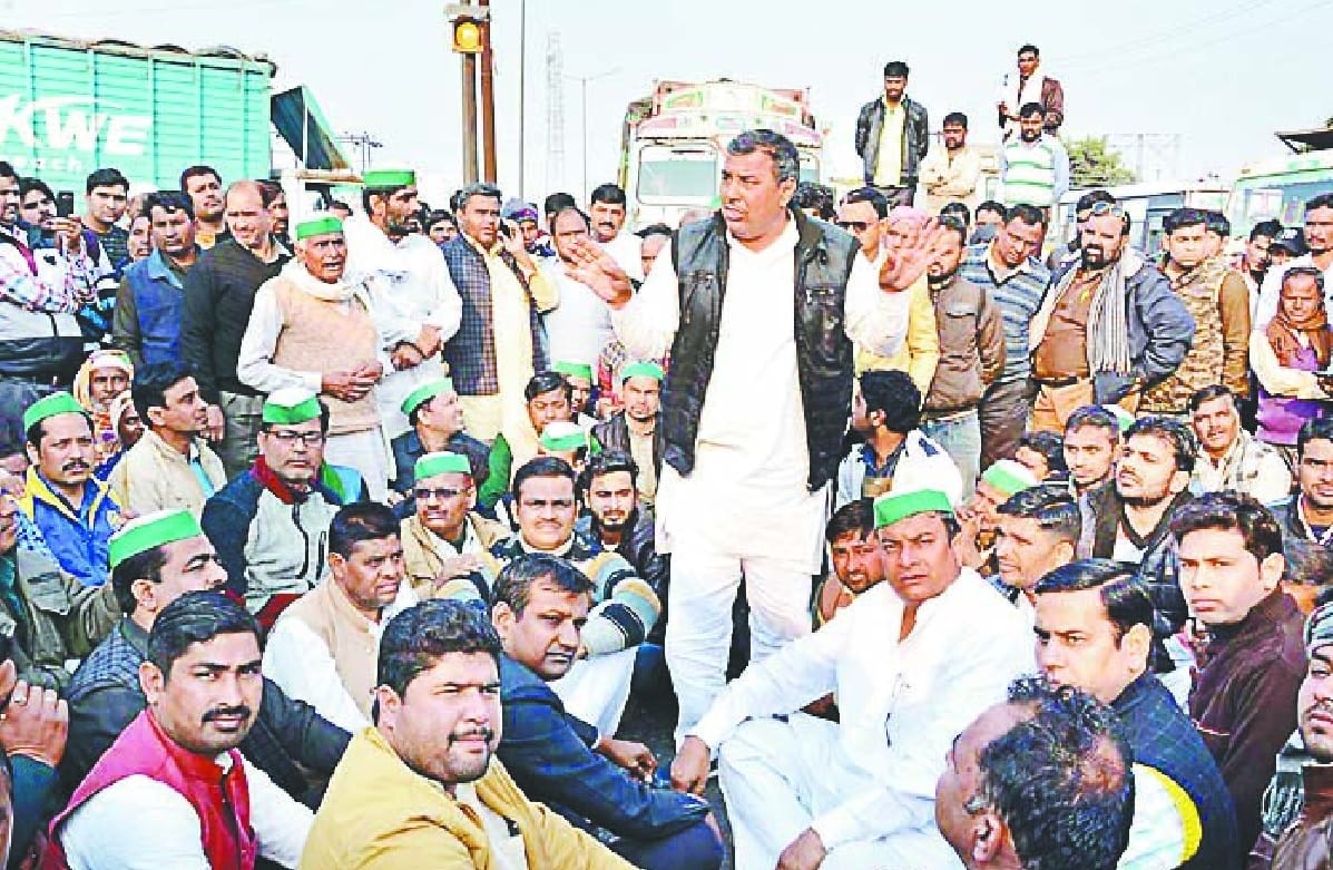 Attack on Rakesh Tikait, workers did highway jams