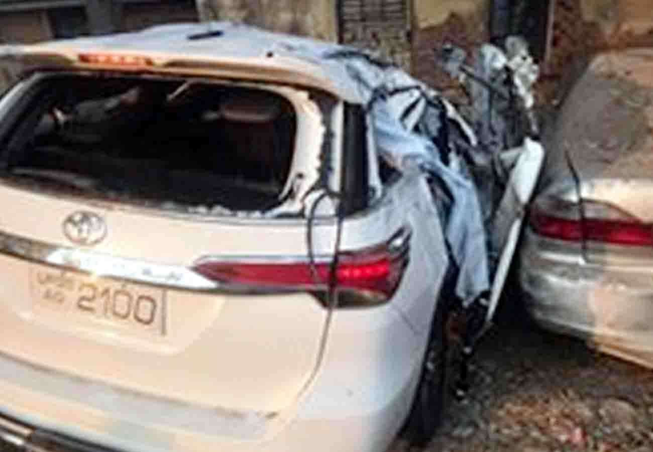 painful accident on Lucknow Kanpur Highway