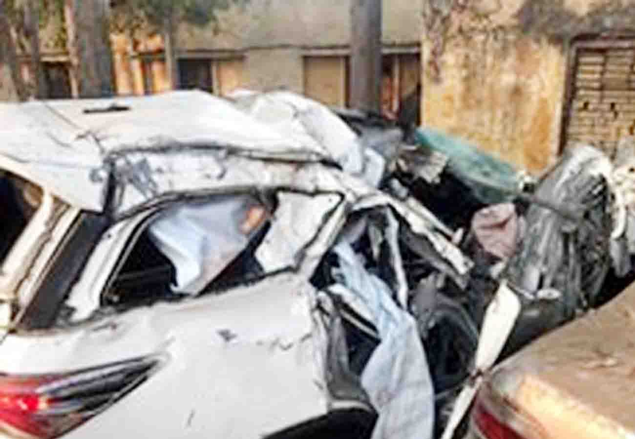 painful accident on Lucknow Kanpur Highway