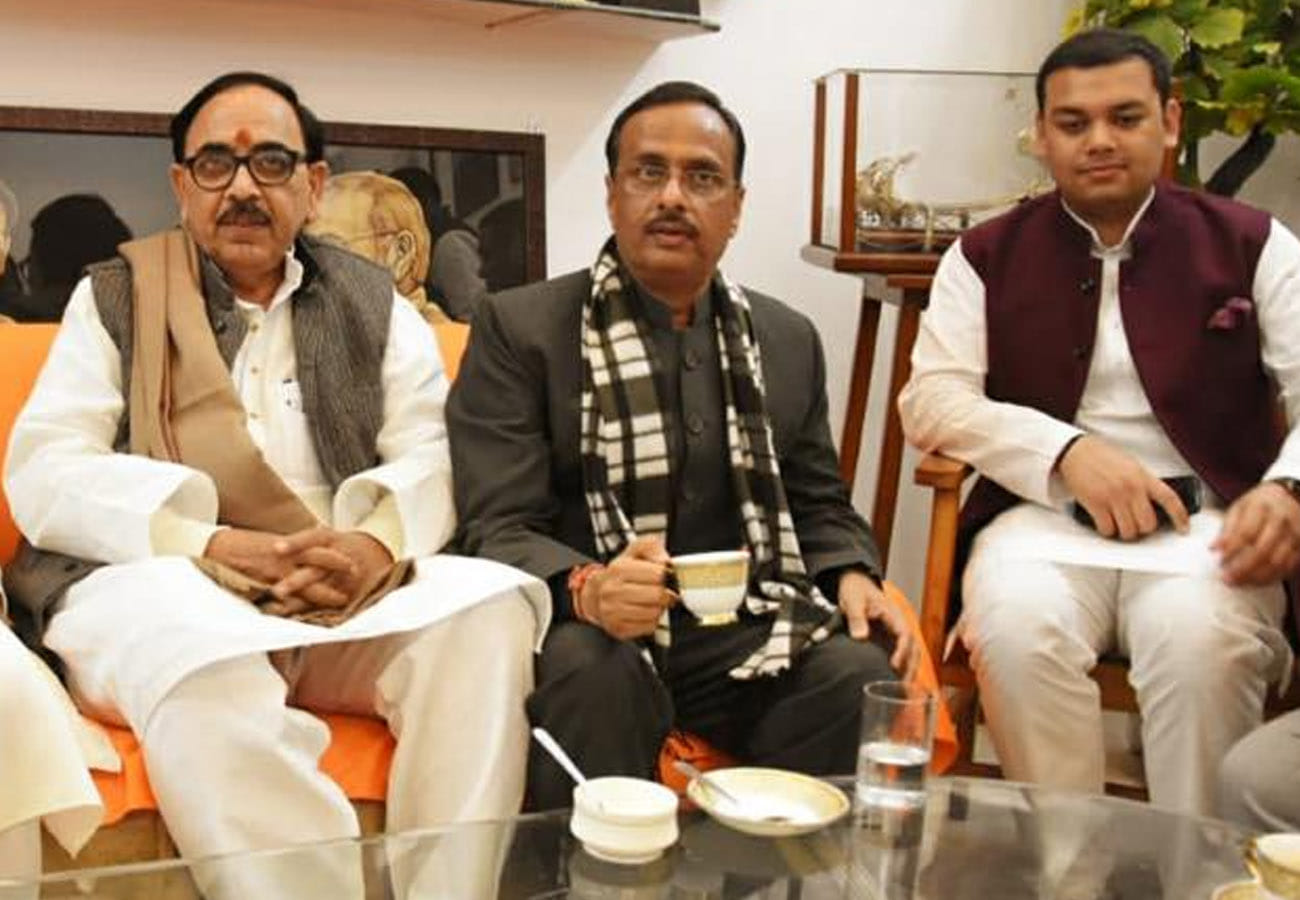 deputy chief minister dinesh sharma statement about sp-bsp coalition