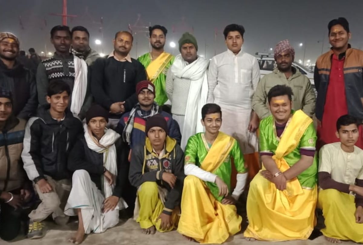 Kumbh Mela 2019:ganga aarti preparation