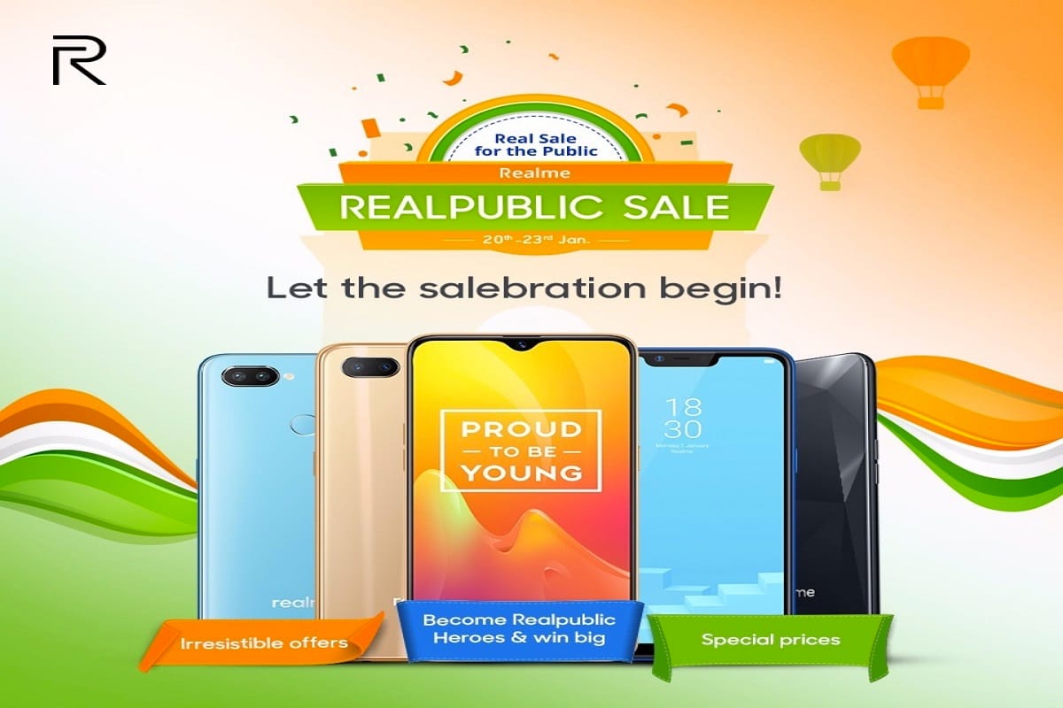 Realme 2 Pro, Realme C1, Realme U1 to Get Discounts in Republic day Sale on Amazon and flipkart