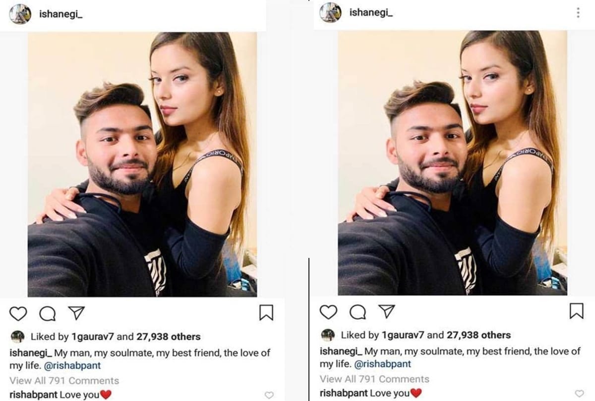 Rishabh pant and isha negi relationship mother reaction