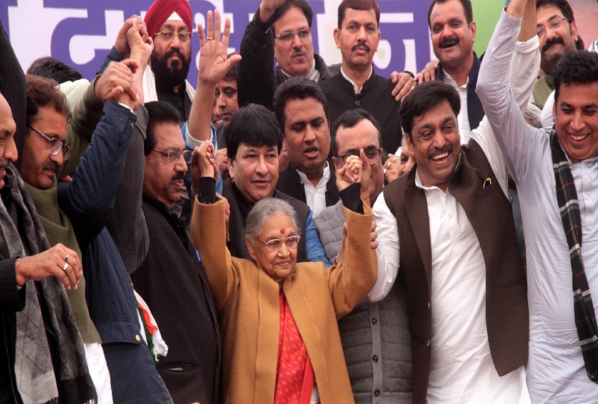 Sheila Dikshit political journey