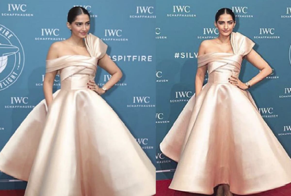 sonam kapoor looking gorgeous in this new gown