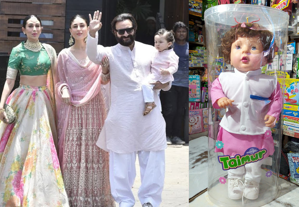 Doll of Taimur is now trending toy in market of kanpur