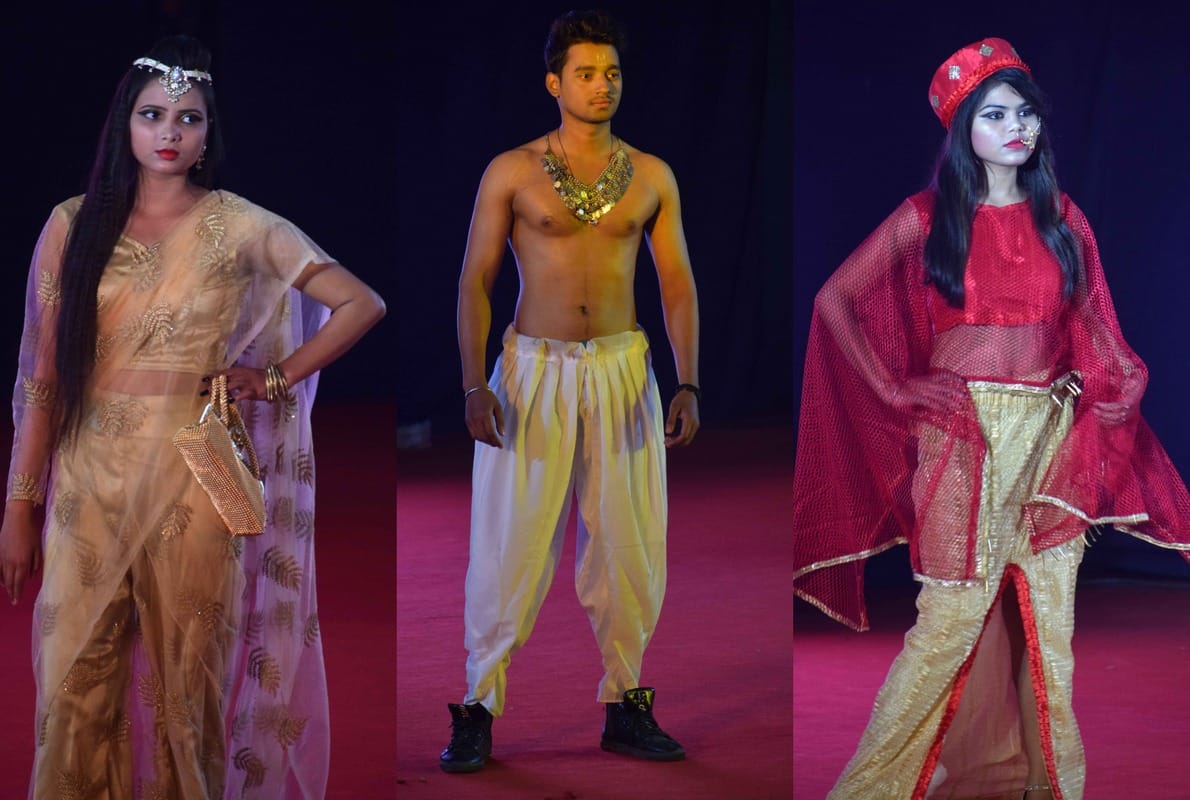 IIT BHU cultural fest kashi yatra start by fashion show