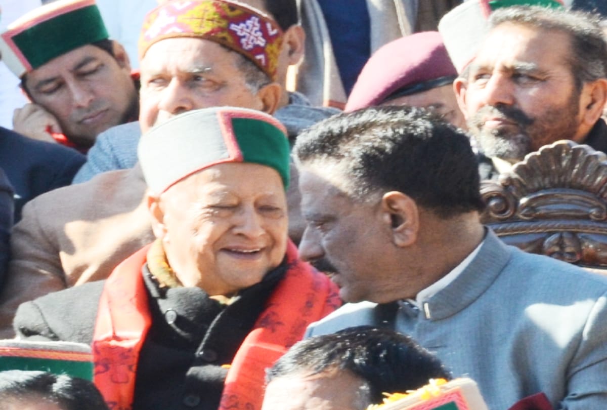 virbhadra singh dominated in  congratulatory program of kuldeep singh rathour