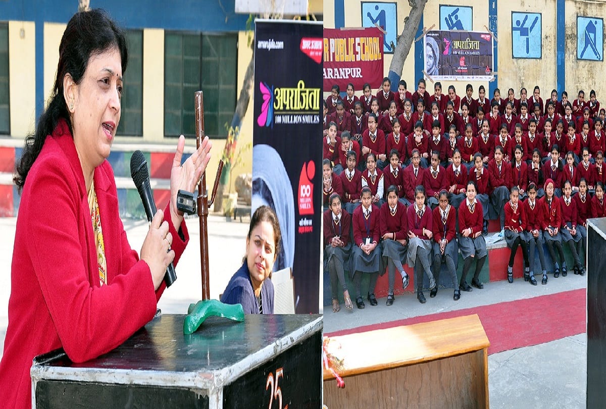 Aparajita 100 million Smiles, Women's doctors give healthy tips to girls