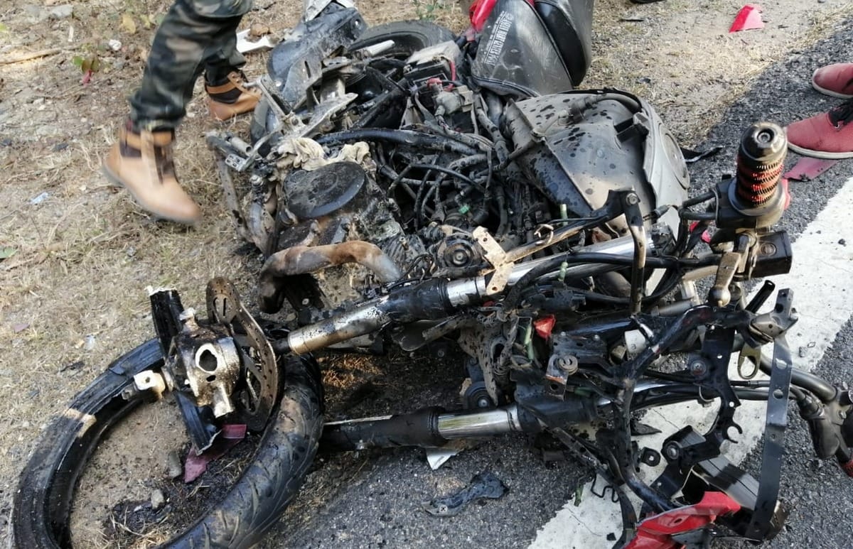 Two youth died in road accident at sonbhadra
