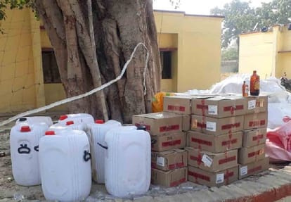 Fake Alcohol Factory caught in unnao