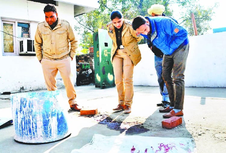 Traffic Incharge Murder in Police Station Derabassi by Munshi