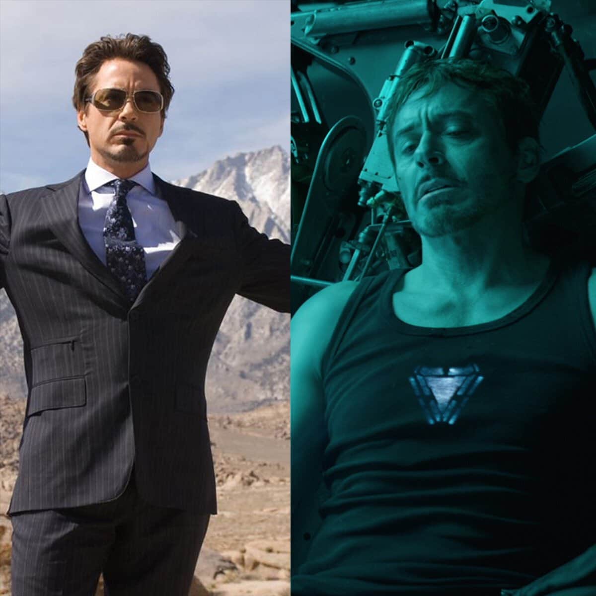 10 Year Challenge Marvel Studios and Avengers Series super heroes photos