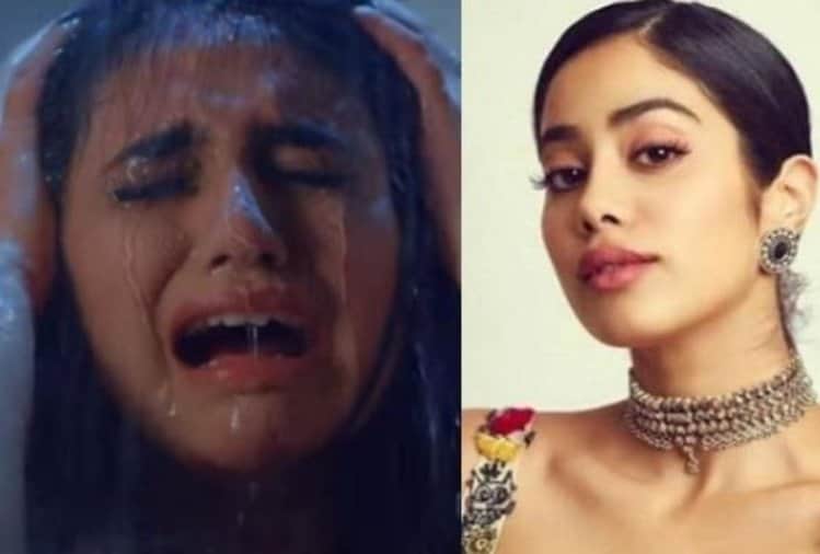 janhvi kapoor reaction on priya prakash film sridevi bungalow