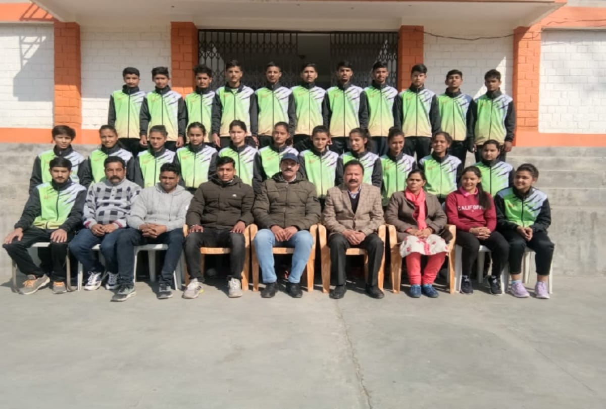 Himachal team depart for sub junior kabaddi competition in patna bihar