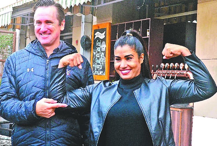 WWE Wrestler Kavita Dalal in Chandigarh For WWE Trial