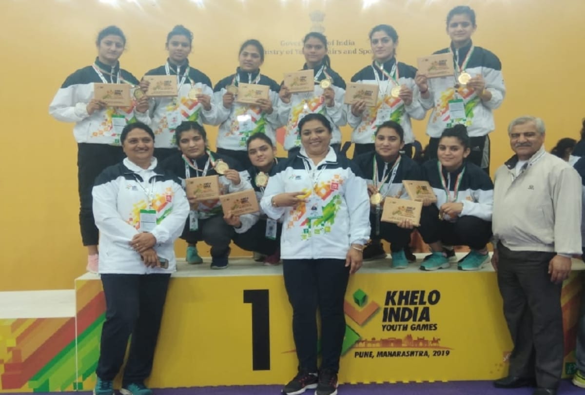 Himachal's daughters won gold in kabaddi in khelo india games