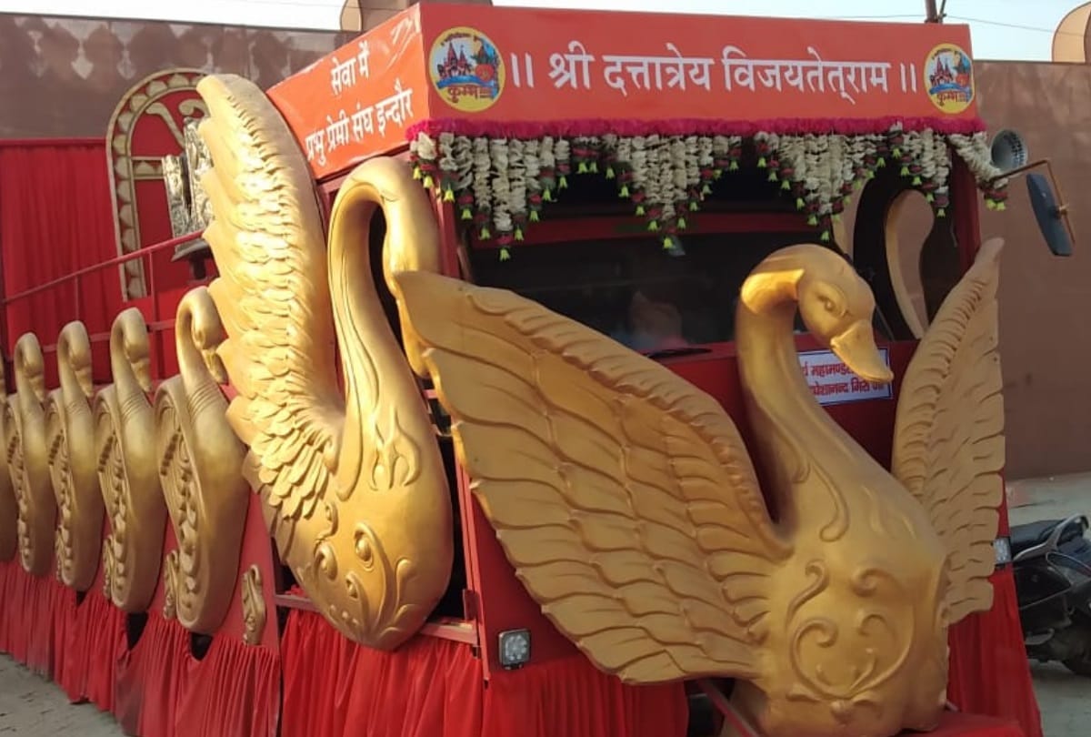 Sant shahi pandal in kumbh mela 2019 prayagraj