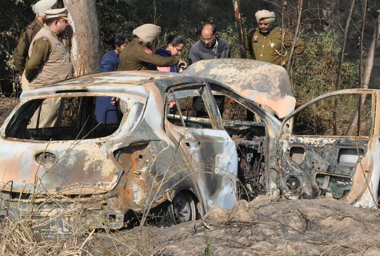 AGM of Private Company burnt alive under suspicious circumstances in Mohali