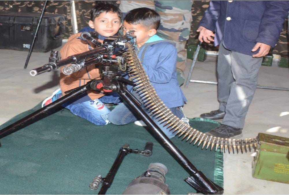 Sena Mela 2019 weapons and soldier photos dehradun